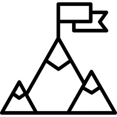 Achievement Half Glyph Vector Icon which can easily modified 

