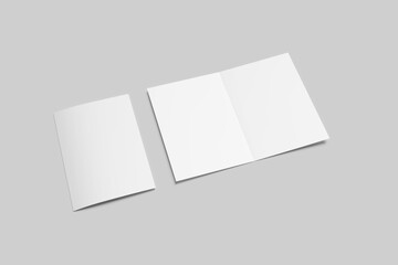 A5 Bifold Brochure Mockup