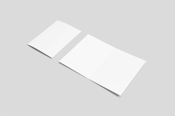 A5 Bifold Brochure Mockup