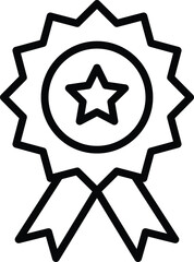 mobile ui badge and star