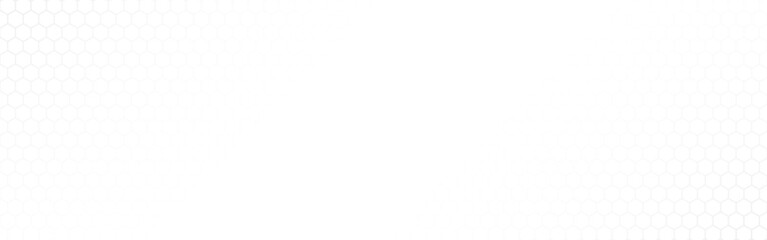 Hexagon white backdrop. Abstract smooth honeycomb. Light geometric wallpaper. Simple design for web, brochure or banner. Minimal gray texture. Vector illustration