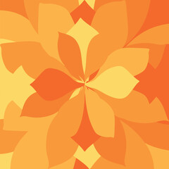 Abstract Illustration of Floral as Background