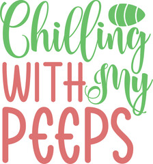 Funny,Retro,Peeps Lover,Vintage,Bunny,Women,Day,Kids easter with svg shirt design