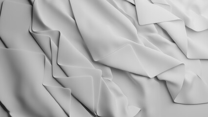 Obraz premium white fabric texture