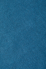 Sweater texture background. Blue knitted texture abstract background