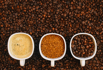 concept of coffee. cup of coffee. coffee break. morning coffee background
