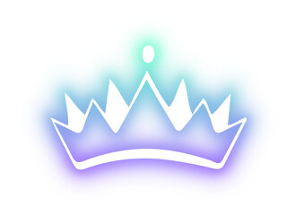 Collection of crown neon