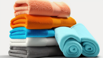 Clean and Colorful Towel