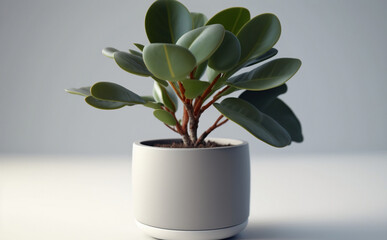 House Plant in a pot, Generative AI
