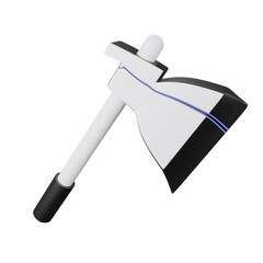 3D Axe Illustration