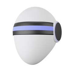 3D Helmet Illustration