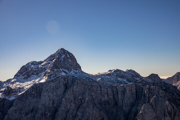 Triglav mountain in Julian alps, Slovenia	