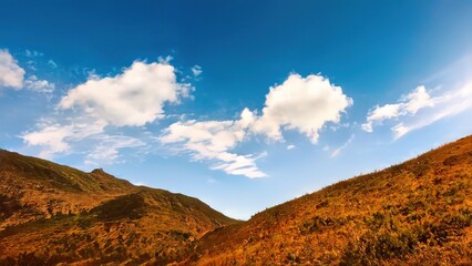 landscape with mountains