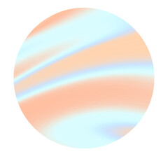 hologram sticker circle pearl marble ball abstract dreamy back ground sticker