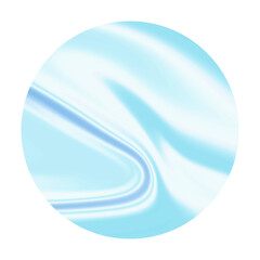 hologram sticker circle pearl marble ball abstract dreamy back ground sticker