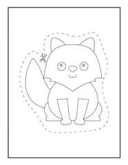 animals coloring pages for kids
