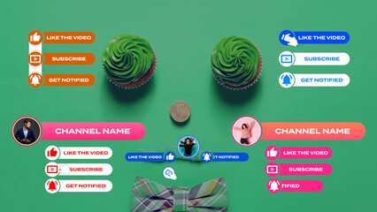 Minimal Subscribe Media Elements