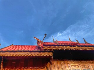 Thai house roof