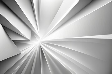 Striking Simplicity: A White Abstract Background for Your Designs - Generative AI