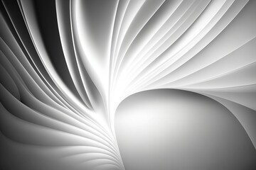 A New Take on White: An Abstract Background for Your Designs - Generative AI