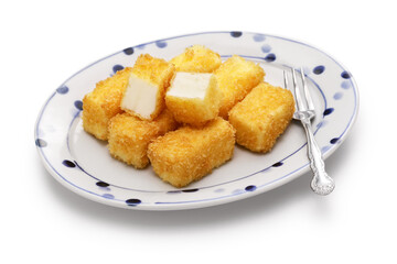 crispy fried milk, Chinese dessert