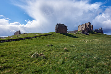 Historic Ruins of Duffus Castle, Moray