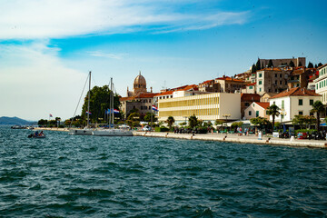Obraz premium On the seafront in Sibenik