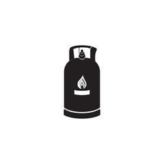 gas cylinder icon symbol sign vector