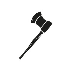Axe icon. Vector. Flat design.