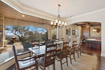 Home dining room 