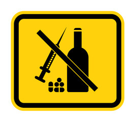 Notice Sign Drug Free Zone