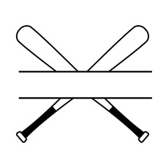 Baseball icon vector. Baseball illustration sign. Baseball team symbol or logo.