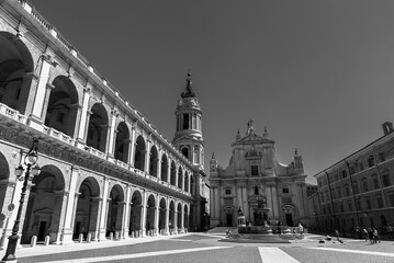 Loreto, Marche, Italy. The Basilica of the Holy House