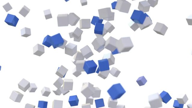 cube is assembled from parts