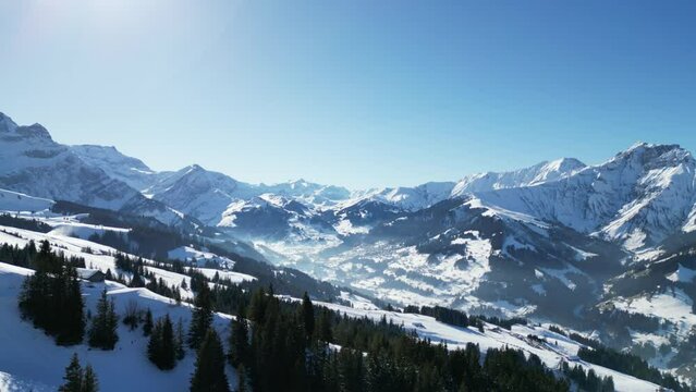 Adelboden und Alpen