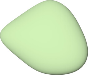 Abstract pastel shape 3d background. Decorative stone.	