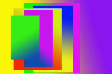 overlapping colored rectangles