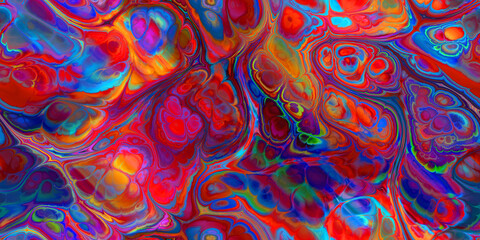 vivid sweeping color melt seamless tile repeat pattern