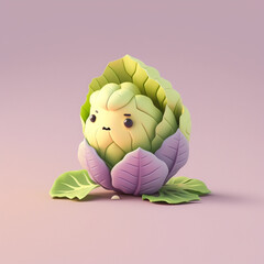 cabbage 3d