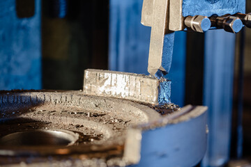 metal processing machine, mechanical engineering concept