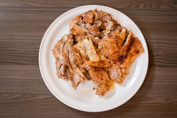 Plato de barbacoa 