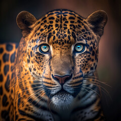 portrait of a jaguar