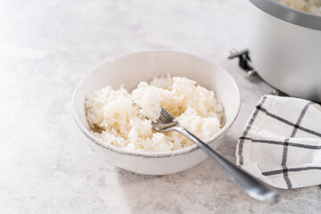 Cooking rice