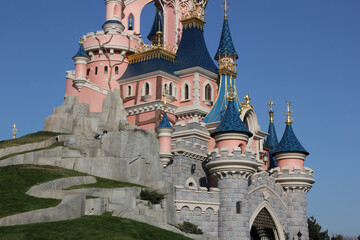 Obraz premium Parc à thème Disneyland Paris et Walt Disney Studios