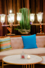 interior of a restaurant