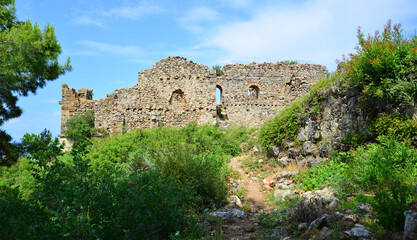 Fototapeta premium Syedra Ancient City - Antalya - TURKEY