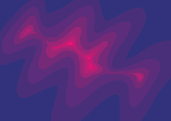 Ilustración fondo psicodélico onda de sonido, musica 