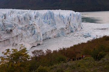 Perito Moreno Glacier in Los Glaciares National Park in southern Argentina Patagonia