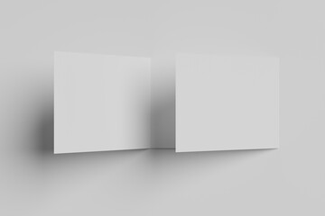 landscape trifold mockup