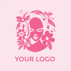 Floral Women Spa Logo Design